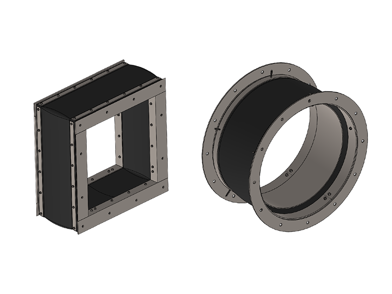 降噪設(shè)備-柔性聲學(xué)管道連接器